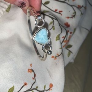 Bracelet with blue heart 💙